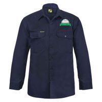 Mens Long Sleeve Cotton Drill Shirt Thumbnail