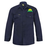 Mens Long Sleeve Cotton Drill Shirt Thumbnail