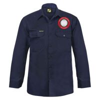 Mens Long Sleeve Cotton Drill Shirt Thumbnail