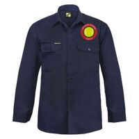 Mens Long Sleeve Cotton Drill Shirt Thumbnail