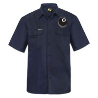Mens Short Sleeve Cotton Drill Shirt Thumbnail