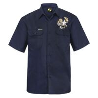 Mens Short Sleeve Cotton Drill Shirt Thumbnail