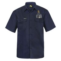 Mens Short Sleeve Cotton Drill Shirt Thumbnail