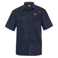 Mens Short Sleeve Cotton Drill Shirt Thumbnail