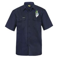 Mens Short Sleeve Cotton Drill Shirt Thumbnail