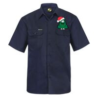 Mens Short Sleeve Cotton Drill Shirt Thumbnail