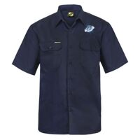 Mens Short Sleeve Cotton Drill Shirt Thumbnail