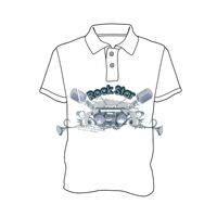 Custom Full Sublimated Polo (MOQ 10) Thumbnail