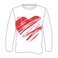Custom Full Sublimated Long Sleeve Tee (MOQ 10) Thumbnail