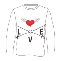 Custom Full Sublimated Long Sleeve Tee (MOQ 10) Thumbnail