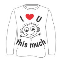 Custom Full Sublimated Long Sleeve Tee (MOQ 10) Thumbnail