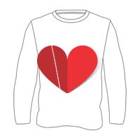 Custom Full Sublimated Long Sleeve Tee (MOQ 10) Thumbnail