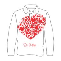 Custom Full Sublimated Long Sleeve Polo (MOQ 10) Thumbnail