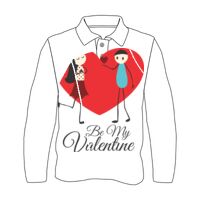 Custom Full Sublimated Long Sleeve Polo (MOQ 10) Thumbnail
