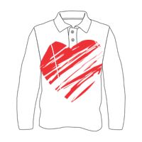Custom Full Sublimated Long Sleeve Polo (MOQ 10) Thumbnail