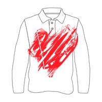 Custom Full Sublimated Long Sleeve Polo (MOQ 10) Thumbnail