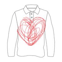 Custom Full Sublimated Long Sleeve Polo (MOQ 10) Thumbnail