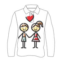 Custom Full Sublimated Long Sleeve Polo (MOQ 10) Thumbnail
