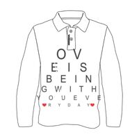 Custom Full Sublimated Long Sleeve Polo (MOQ 10) Thumbnail