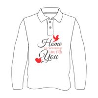 Custom Full Sublimated Long Sleeve Polo (MOQ 10) Thumbnail