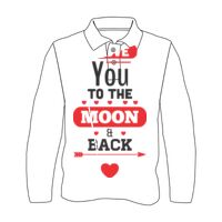 Custom Full Sublimated Long Sleeve Polo (MOQ 10) Thumbnail