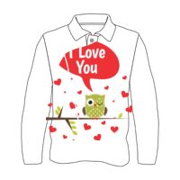 Custom Full Sublimated Long Sleeve Polo (MOQ 10) Thumbnail