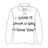 Custom Full Sublimated Long Sleeve Polo (MOQ 10) Thumbnail