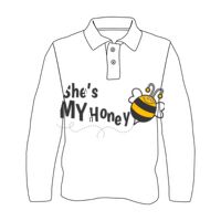 Custom Full Sublimated Long Sleeve Polo (MOQ 10) Thumbnail