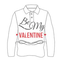 Custom Full Sublimated Long Sleeve Polo (MOQ 10) Thumbnail
