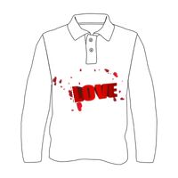 Custom Full Sublimated Long Sleeve Polo (MOQ 10) Thumbnail