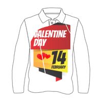 Custom Full Sublimated Long Sleeve Polo (MOQ 10) Thumbnail
