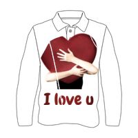 Custom Full Sublimated Long Sleeve Polo (MOQ 10) Thumbnail