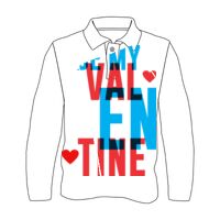 Custom Full Sublimated Long Sleeve Polo (MOQ 10) Thumbnail