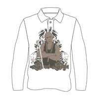 Custom Full Sublimated Long Sleeve Polo (MOQ 10) Thumbnail
