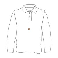 Custom Full Sublimated Long Sleeve Polo (MOQ 10) Thumbnail