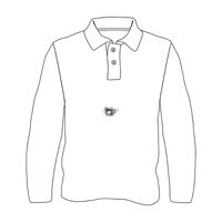 Custom Full Sublimated Long Sleeve Polo (MOQ 10) Thumbnail