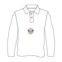 Custom Full Sublimated Long Sleeve Polo (MOQ 10) Thumbnail