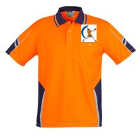 Mens Hi Vis Squad Short Sleeves Polo Thumbnail