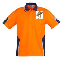 Mens Hi Vis Squad Short Sleeves Polo Thumbnail