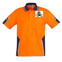 Mens Hi Vis Squad Short Sleeves Polo Thumbnail