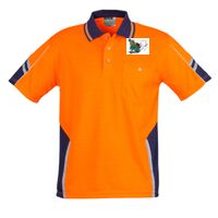 Mens Hi Vis Squad Short Sleeves Polo Thumbnail