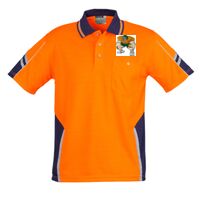 Mens Hi Vis Squad Short Sleeves Polo Thumbnail