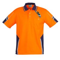 Mens Hi Vis Squad Short Sleeves Polo Thumbnail