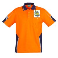 Mens Hi Vis Squad Short Sleeves Polo Thumbnail