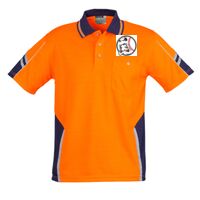 Mens Hi Vis Squad Short Sleeves Polo Thumbnail