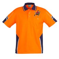 Mens Hi Vis Squad Short Sleeves Polo Thumbnail