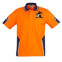 Mens Hi Vis Squad Short Sleeves Polo Thumbnail