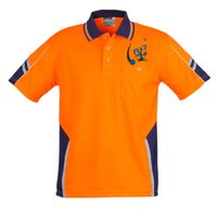 Mens Hi Vis Squad Short Sleeves Polo Thumbnail