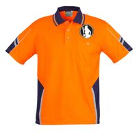 Mens Hi Vis Squad Short Sleeves Polo Thumbnail