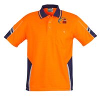 Mens Hi Vis Squad Short Sleeves Polo Thumbnail